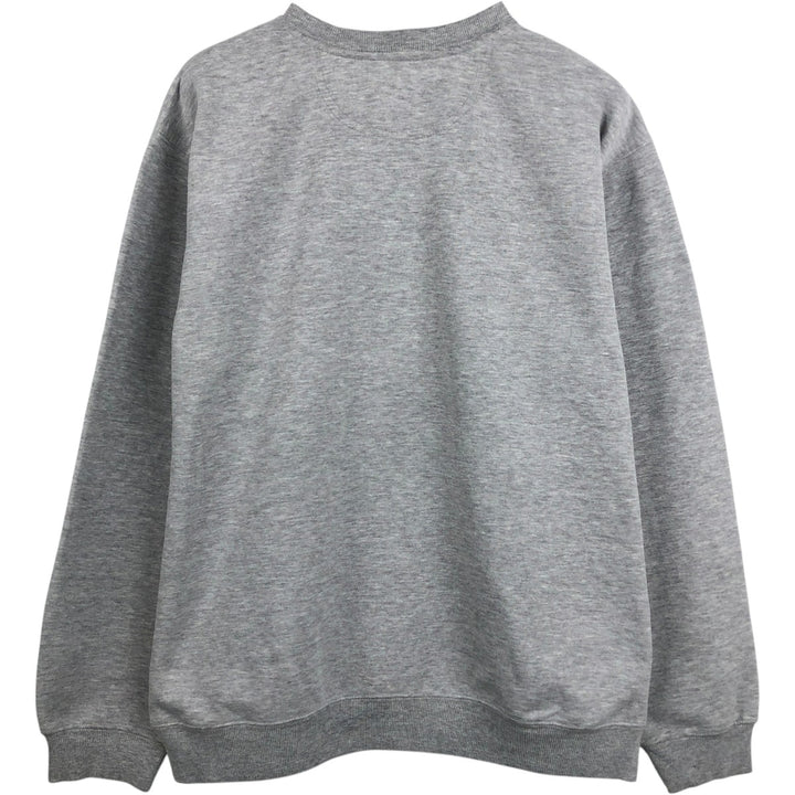 Carhartt logo sweatshirt, men's size L cotton gray type Vintage Second Hand
