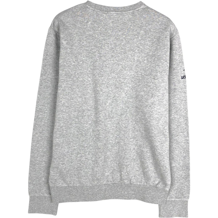 Ralph Lauren PERFORMANCE Logo Sweatshirt (Men's Size S) cotton gray type Vintage Second Hand