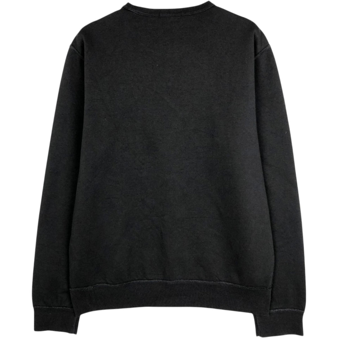 Ralph Lauren Big Pony Sweatshirt (Men's Size M) polyester black type Vintage Second Hand