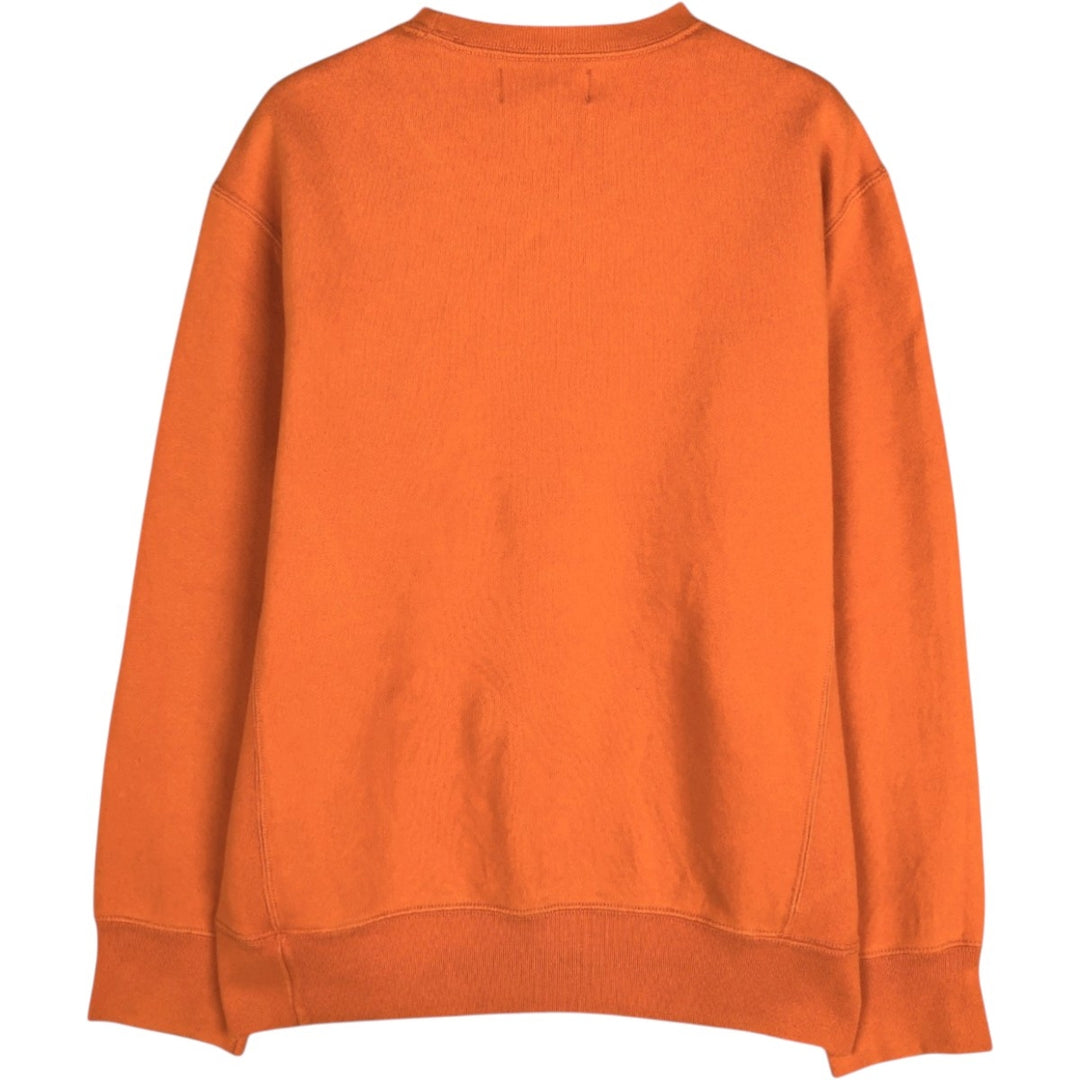 Ralph Lauren POLO by Ralph Lauren One Point Logo Sweatshirt Trainer Men's M size cotton orange type Vintage Second Hand