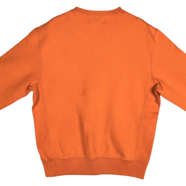 Ralph Lauren POLO by Ralph Lauren One Point Logo Sweatshirt Trainer Men's M size cotton orange type Vintage Second Hand
