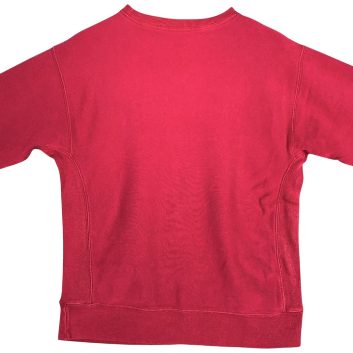 2000'S Ralph Lauren POLO JEANS COMPANY RALPH LAUREN Logo Sweatshirt (Size M, equivalent to Men's S) cotton red type Vintage Second Hand