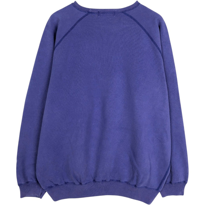 Ralph Lauren POLO by Ralph Lauren One Point Logo Sweatshirt Trainer Men's XL cotton blue type Vintage Second Hand