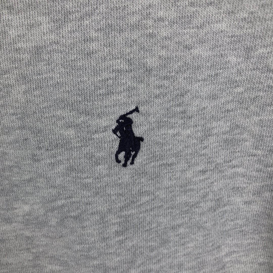 90'S Ralph Lauren Polo Sport One-Point Logo Sweatshirt, Made in USA, Men's Size M (Equivalent), Vintage cotton gray type Vintage Second Hand