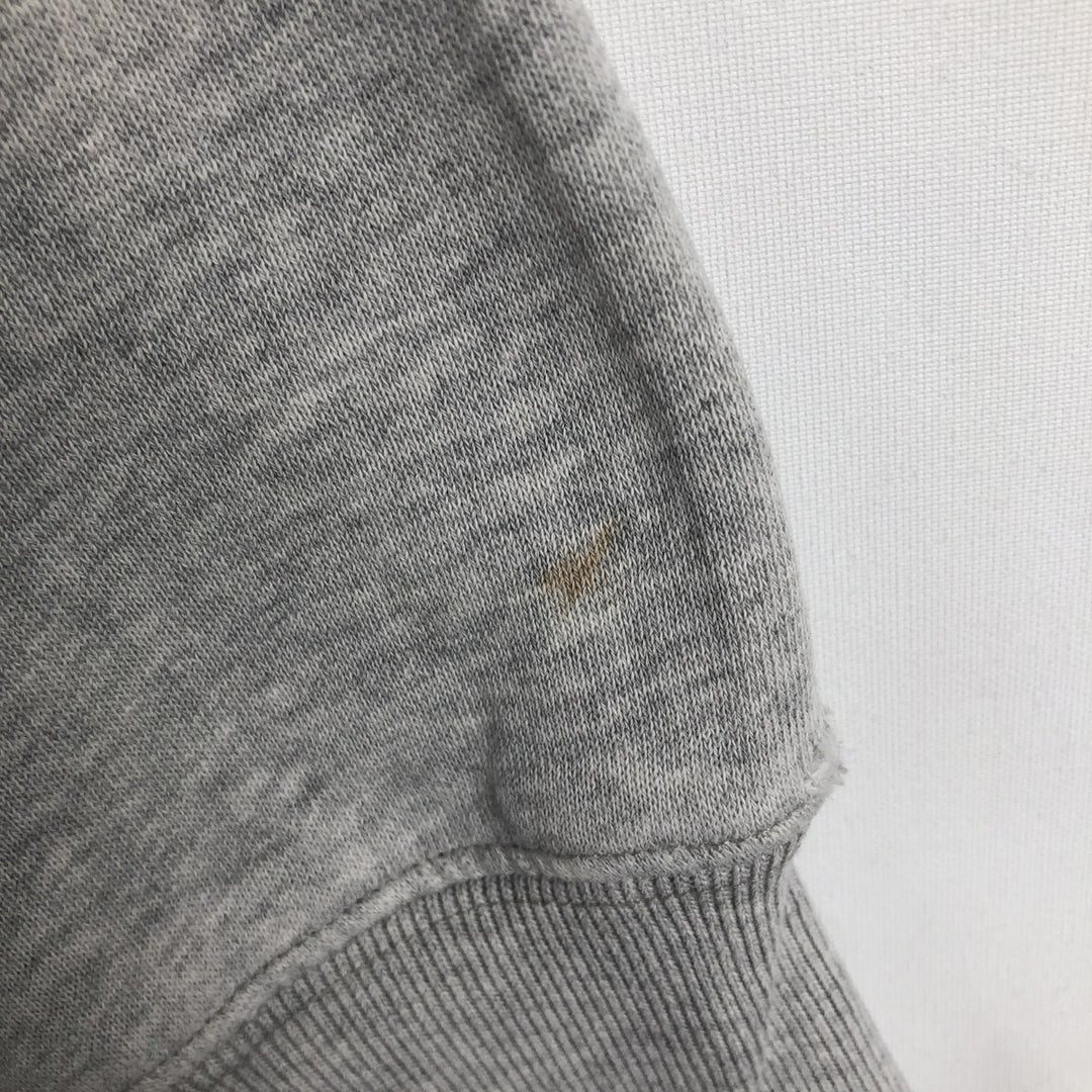 90'S Ralph Lauren Polo Sport One-Point Logo Sweatshirt, Made in USA, Men's Size M (Equivalent), Vintage cotton gray type Vintage Second Hand