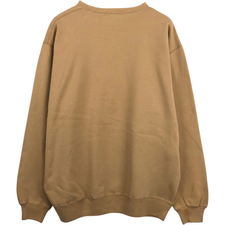 Ralph Lauren POLO by Ralph Lauren One Point Logo Sweatshirt Trainer Men's XL cotton brick settler Vintage Second Hand