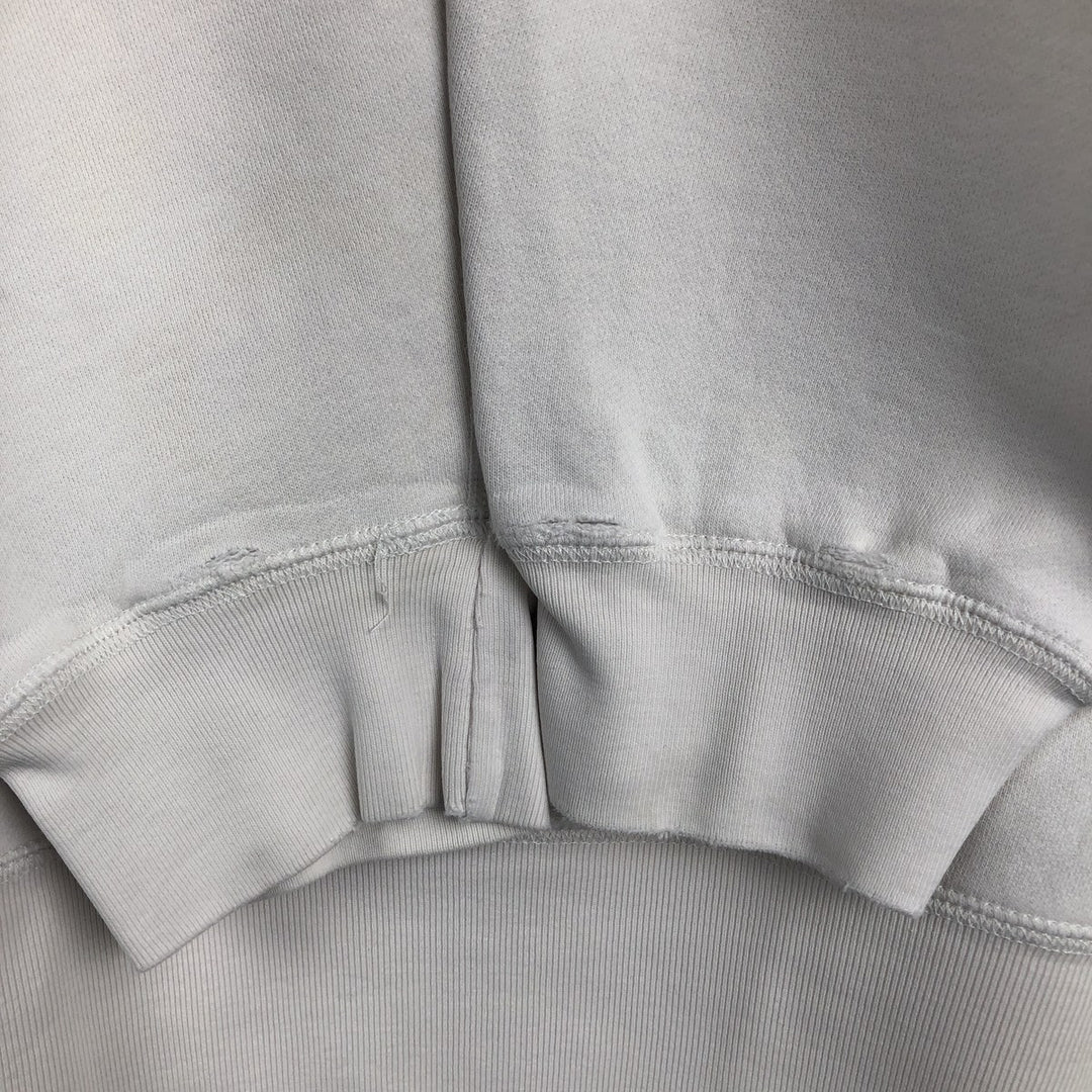 Ralph Lauren POLO by Ralph Lauren One Point Logo Sweatshirt Trainer Men's L size cotton white type Vintage Second Hand