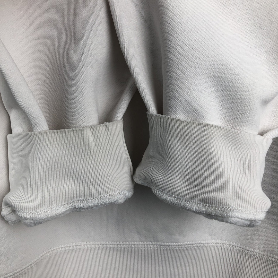 Ralph Lauren POLO by Ralph Lauren One Point Logo Sweatshirt Trainer Men's L size cotton white type Vintage Second Hand
