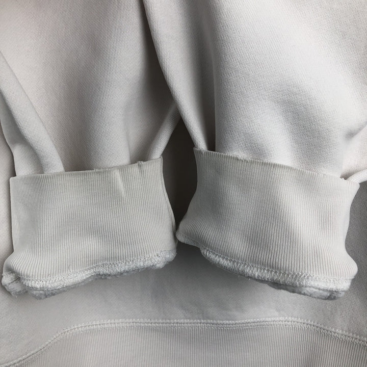 Ralph Lauren POLO by Ralph Lauren One Point Logo Sweatshirt Trainer Men's L size cotton white type Vintage Second Hand