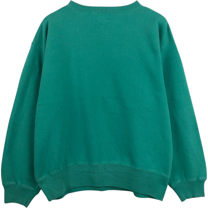 90'S GAP ATHLETIC CLASSIC Plain Blank Sweatshirt, Men's Size M (approx.), Vintage cotton green type Vintage Second Hand