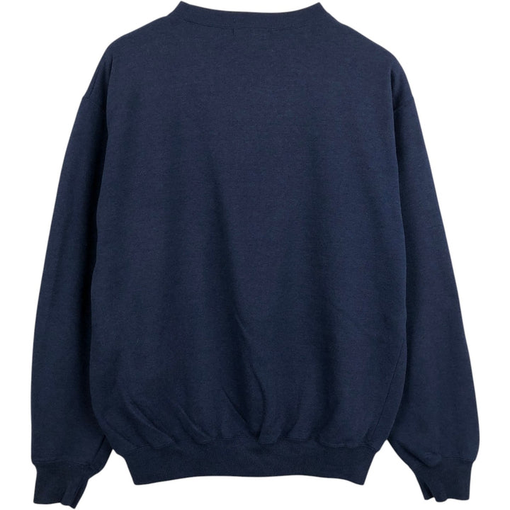 GAP SPORT Plain Blank Sweatshirt, Men's XL (approx.), Vintage Style unclear navy blue type Vintage Second Hand