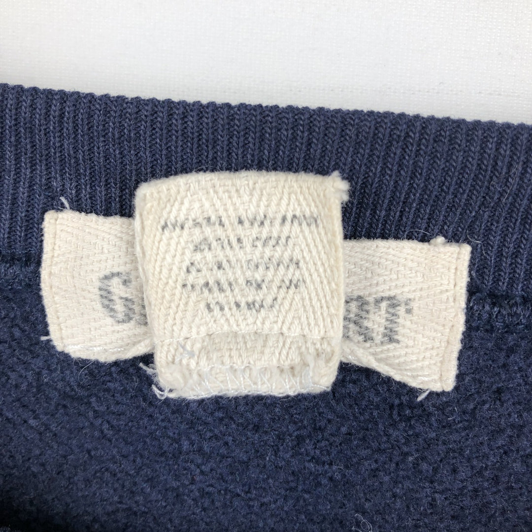 GAP SPORT Plain Blank Sweatshirt, Men's XL (approx.), Vintage Style unclear navy blue type Vintage Second Hand