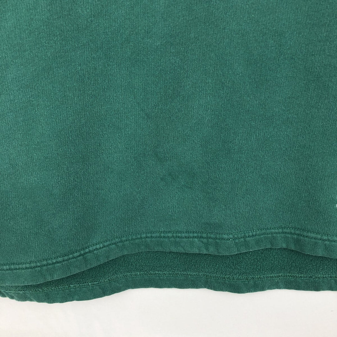 Eddie Bauer EBTEK Logo Sweatshirt (Men's Size M) cotton Green type dark green Vintage Second Hand