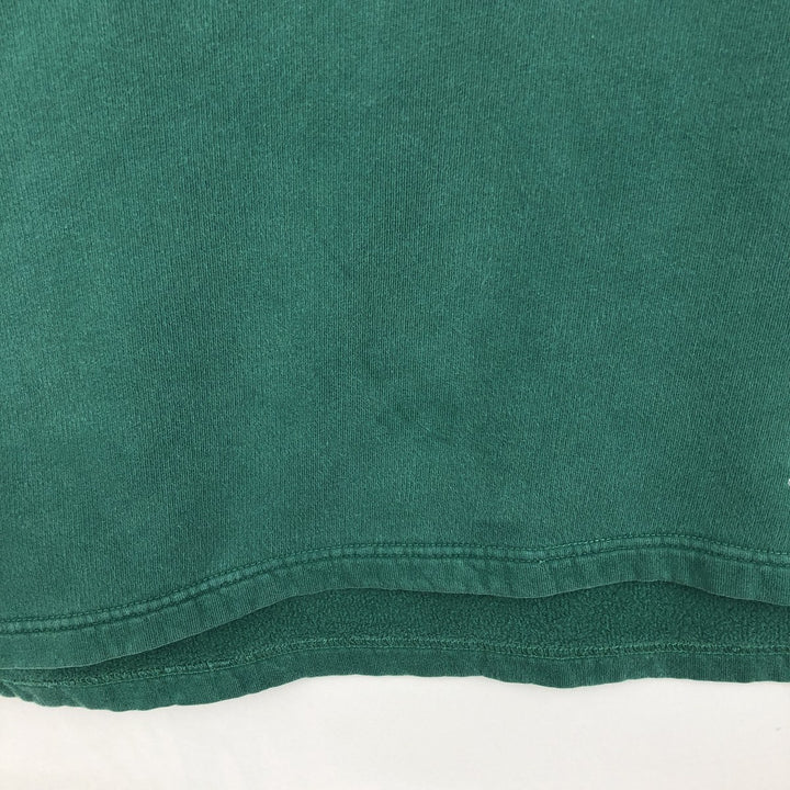 Eddie Bauer EBTEK Logo Sweatshirt (Men's Size M) cotton Green type dark green Vintage Second Hand