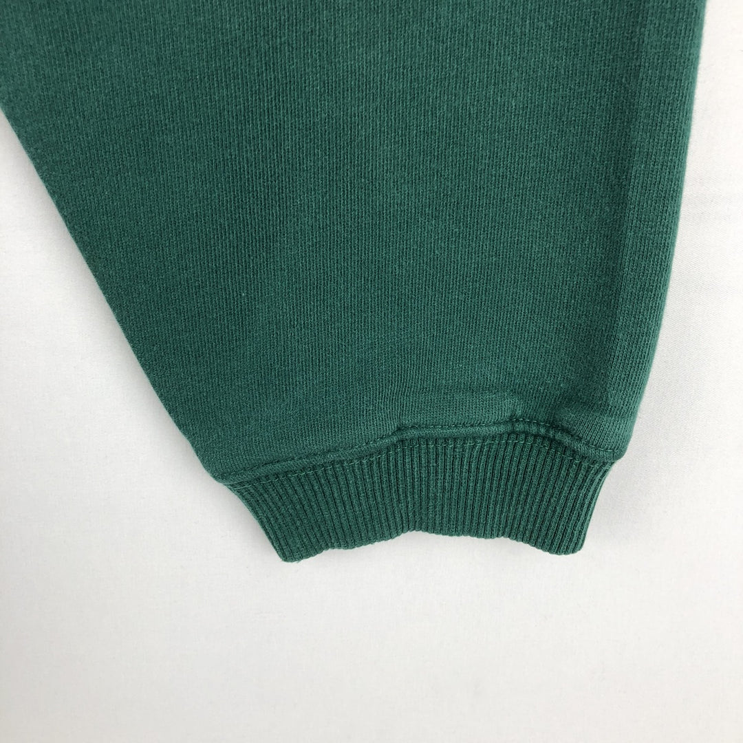 Eddie Bauer EBTEK Logo Sweatshirt (Men's Size M) cotton Green type dark green Vintage Second Hand