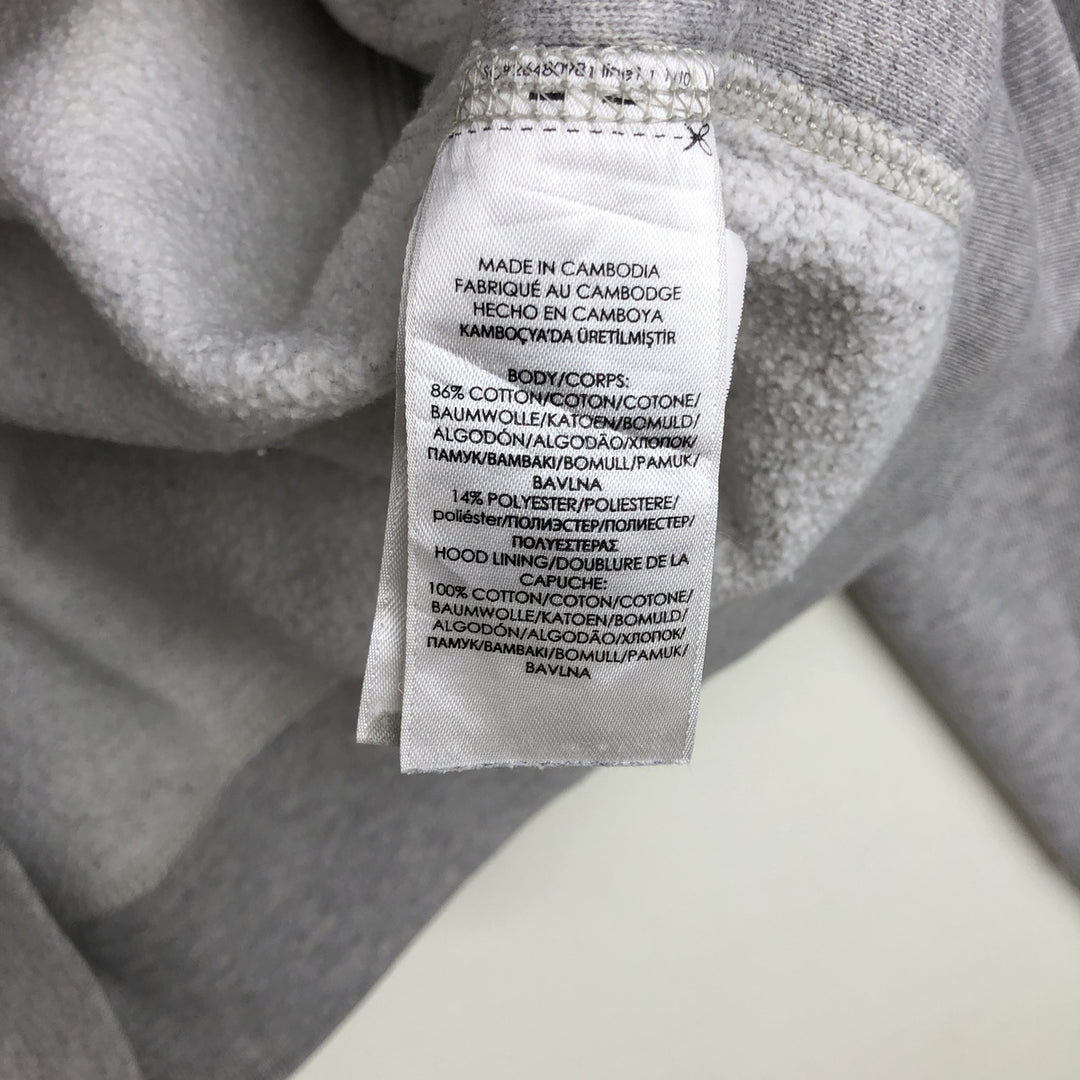 Ralph Lauren POLO RALPH LAUREN Sweat Full Zip Hoodie Men's L size cotton gray type Vintage Second Hand