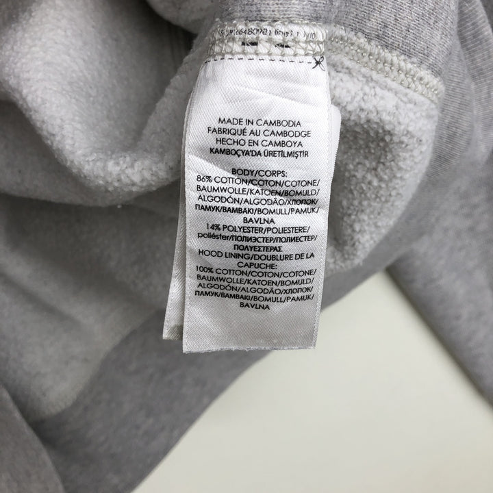 Ralph Lauren POLO RALPH LAUREN Sweat Full Zip Hoodie Men's L size cotton gray type Vintage Second Hand