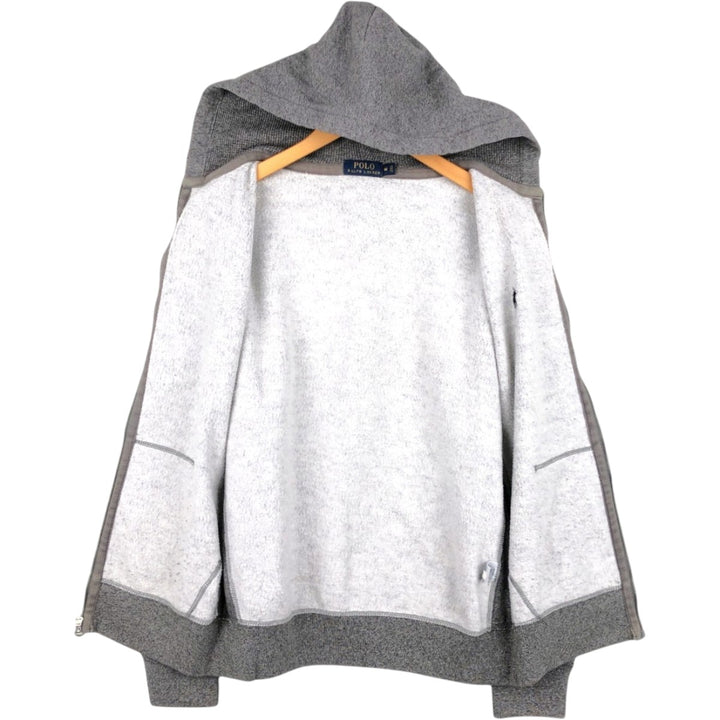 Ralph Lauren POLO RALPH LAUREN Sweat Full Zip Hoodie Men's M cotton gray type Vintage Second Hand