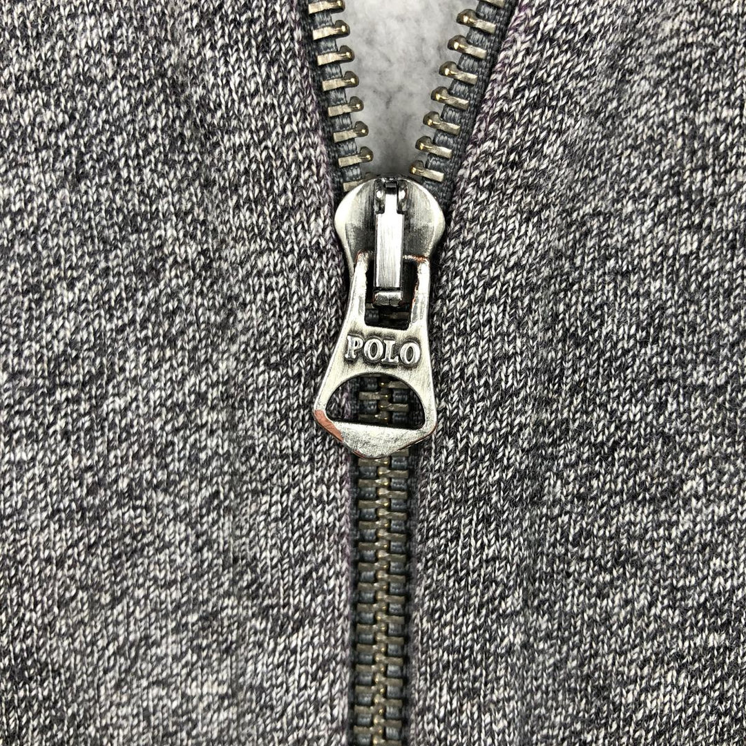 Ralph Lauren POLO RALPH LAUREN Sweat Full Zip Hoodie Men's M cotton gray type Vintage Second Hand