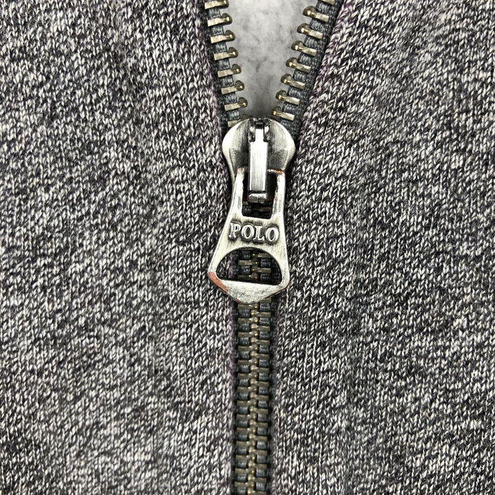 Ralph Lauren POLO RALPH LAUREN Sweat Full Zip Hoodie Men's M cotton gray type Vintage Second Hand