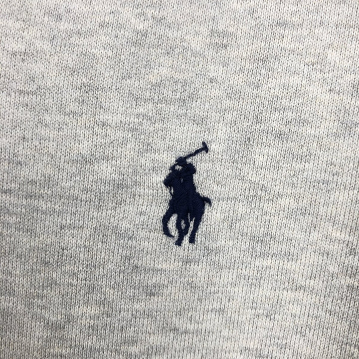 Ralph Lauren POLO RALPH LAUREN Sweat Full Zip Hoodie Men's L size cotton gray type Vintage Second Hand