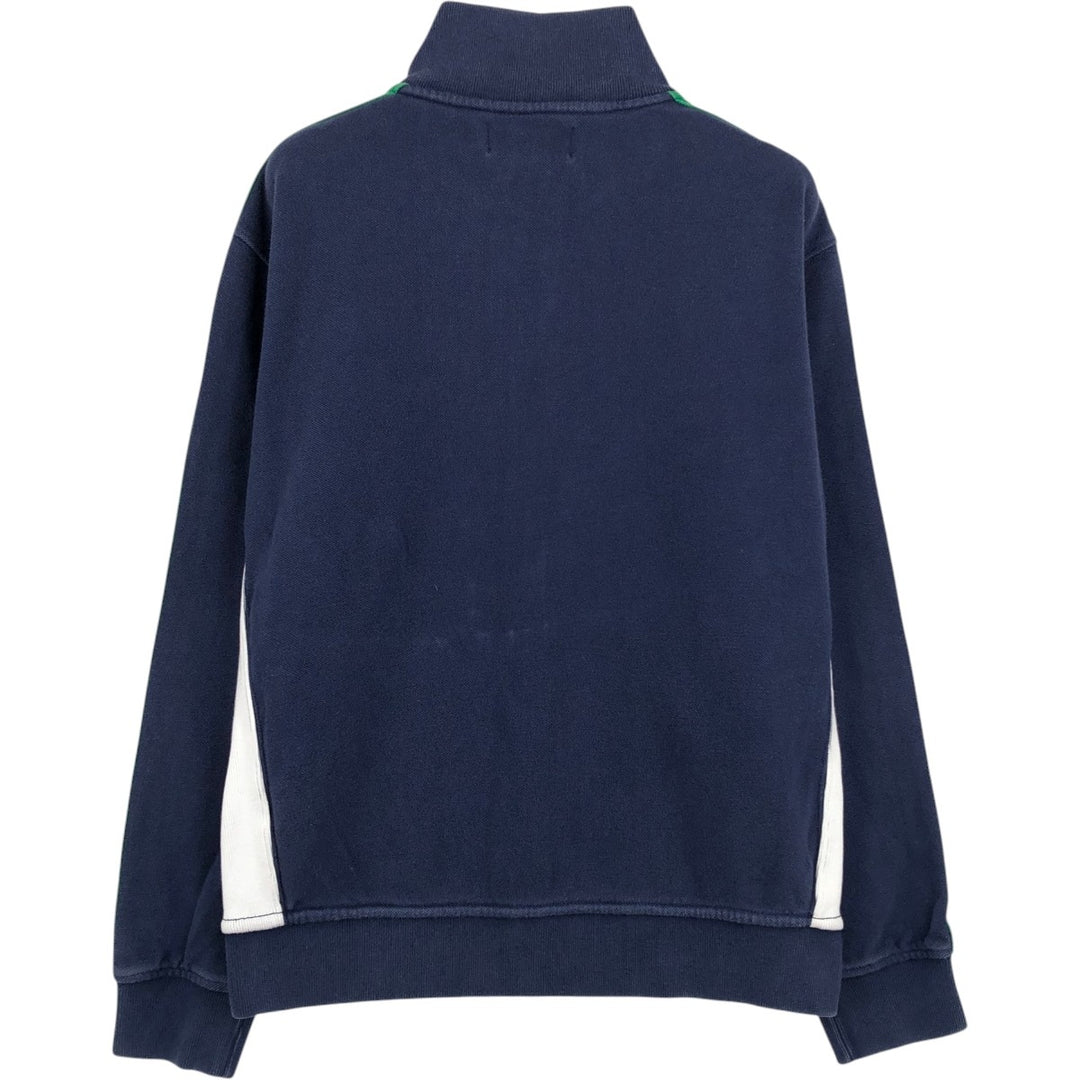 Ralph Lauren POLO by Ralph Lauren Big Pony Full-Zip Sweatshirt (Men's Size M) cotton navy blue type Vintage Second Hand