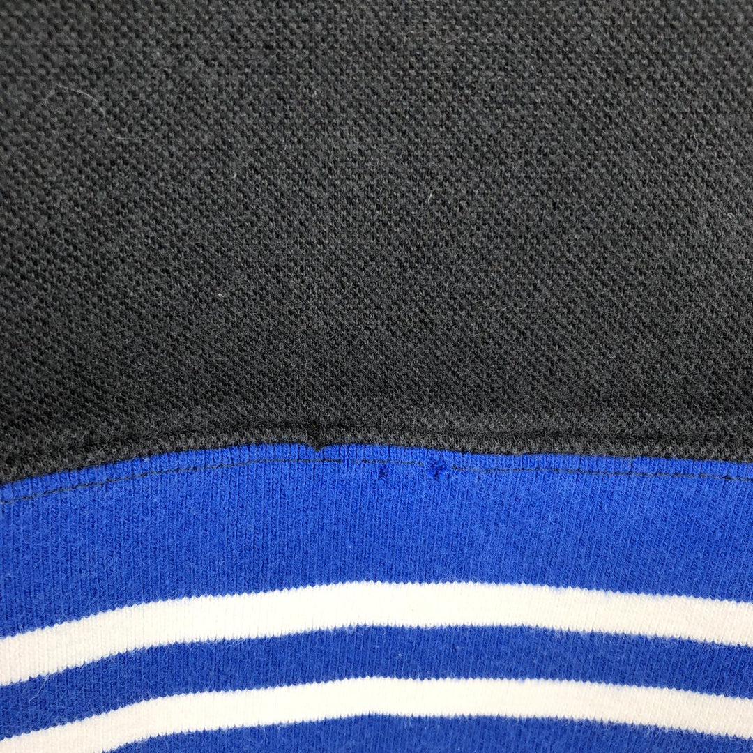 Ralph Lauren POLO by Ralph Lauren full zip sweatshirt, men's size L cotton black type Vintage Second Hand