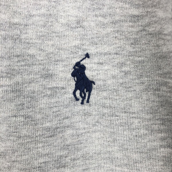 2000'S Ralph Lauren POLO RALPH LAUREN Full-Zip Sweatshirt, Men's Size XXL (approx.) cotton gray type Vintage Second Hand