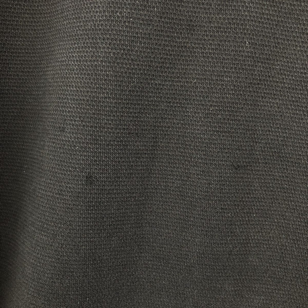 Calvin Klein full-zip sweatshirt, men's size L cotton black type Vintage Second Hand