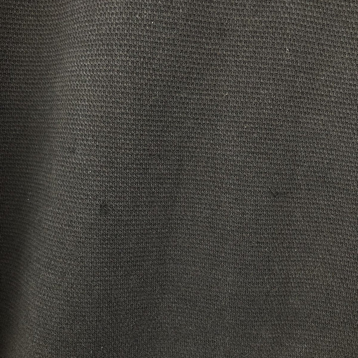 Calvin Klein full-zip sweatshirt, men's size L cotton black type Vintage Second Hand