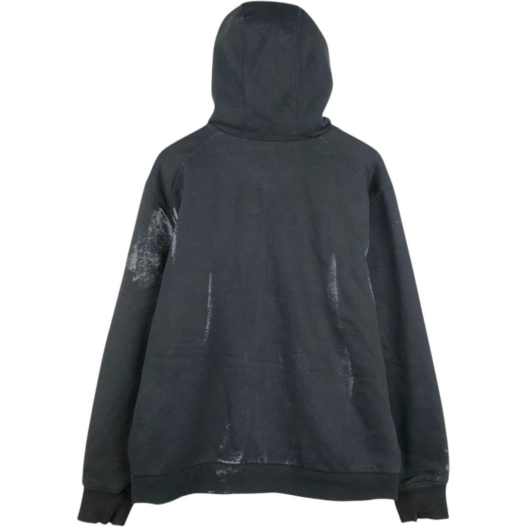Carhartt RAIN DEFENDER Padded Sweat Full-Zip Hoodie, Men's Size L (approx.) cotton black type Vintage Second Hand