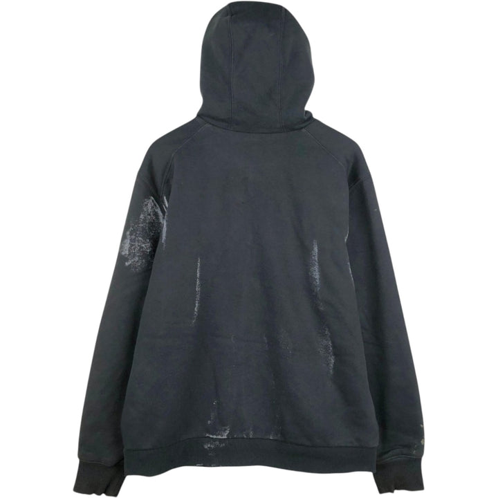 Carhartt RAIN DEFENDER Padded Sweat Full-Zip Hoodie, Men's Size L (approx.) cotton black type Vintage Second Hand