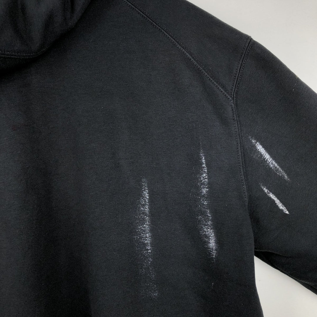 Carhartt RAIN DEFENDER Padded Sweat Full-Zip Hoodie, Men's Size L (approx.) cotton black type Vintage Second Hand