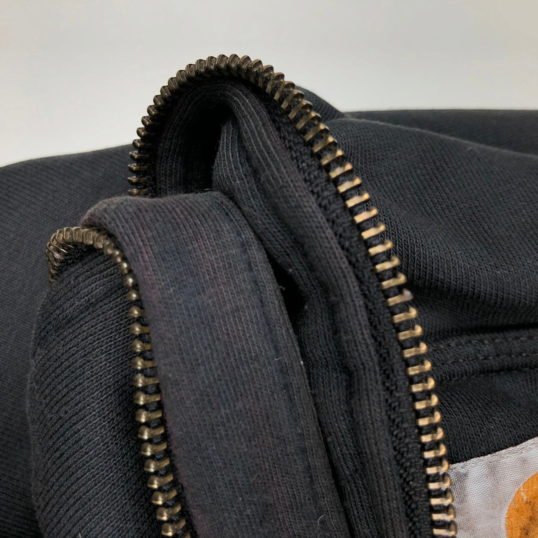 Carhartt RAIN DEFENDER Padded Sweat Full-Zip Hoodie, Men's Size L (approx.) cotton black type Vintage Second Hand