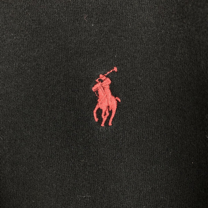 Ralph Lauren POLO by Ralph Lauren full zip sweatshirt, men's size L cotton black type Vintage Second Hand