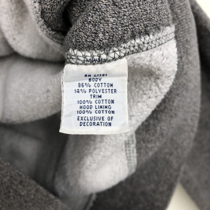 Ralph Lauren POLO RALPH LAUREN Sweat Full Zip Hoodie Men's L size cotton Charcoal Vintage Second Hand