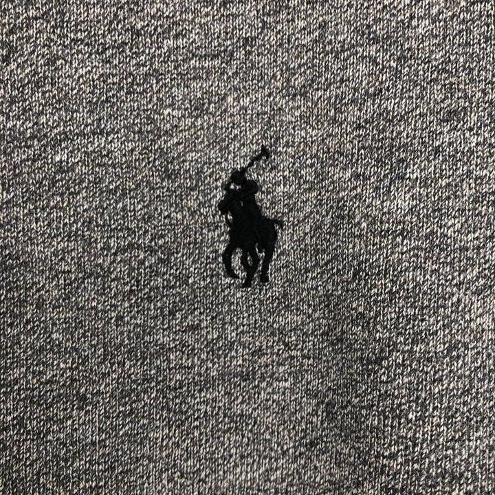 Ralph Lauren POLO RALPH LAUREN Sweat Full Zip Hoodie Men's L size cotton Charcoal Vintage Second Hand
