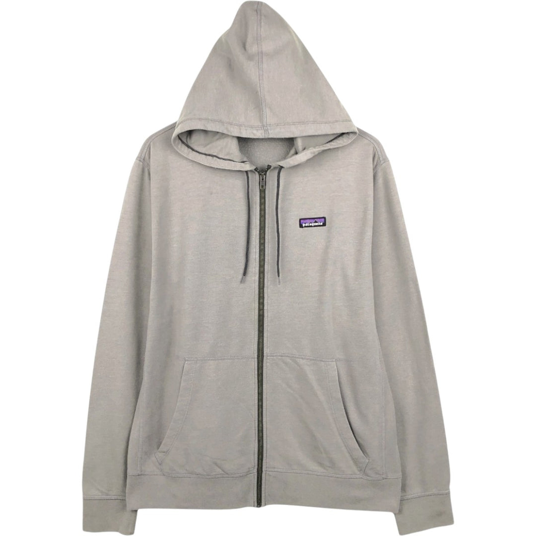 Patagonia ORGANIC COTTON 52280SP16 Full-Zip Sweatshirt Hoodie (Men's Size L) cotton gray type Vintage Second Hand
