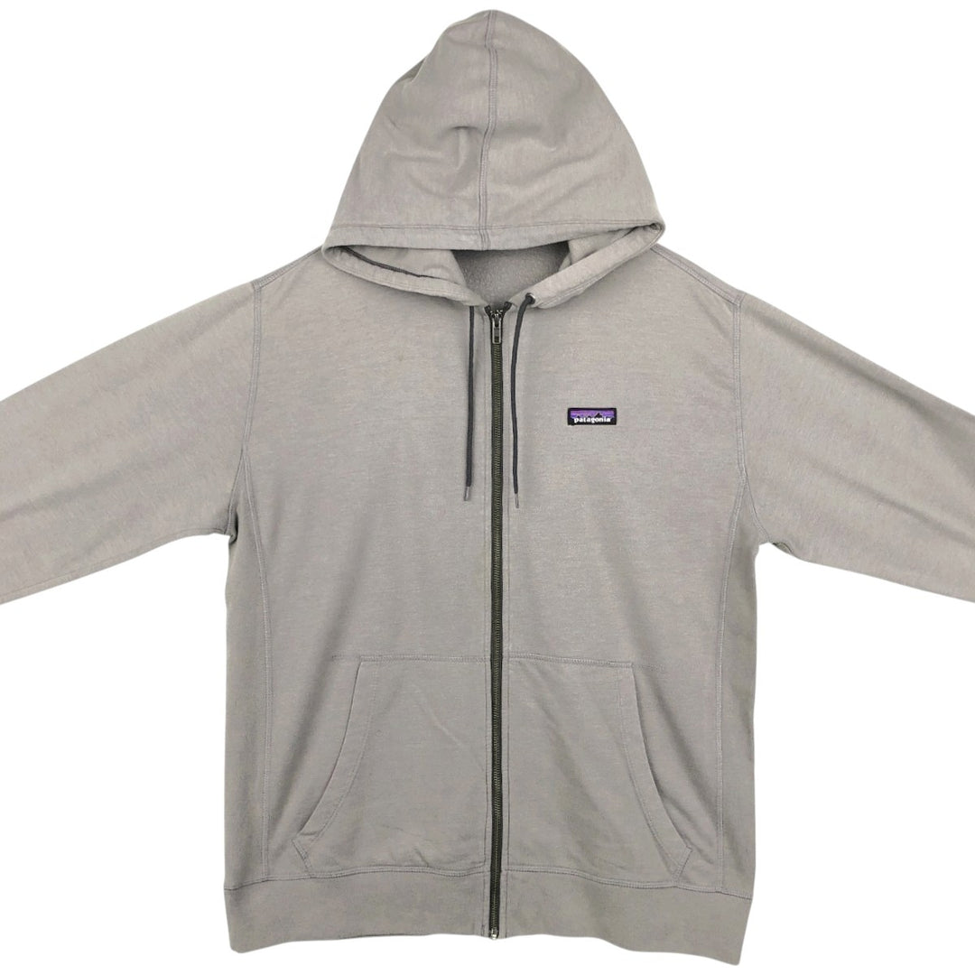 Patagonia ORGANIC COTTON 52280SP16 Full-Zip Sweatshirt Hoodie (Men's Size L) cotton gray type Vintage Second Hand