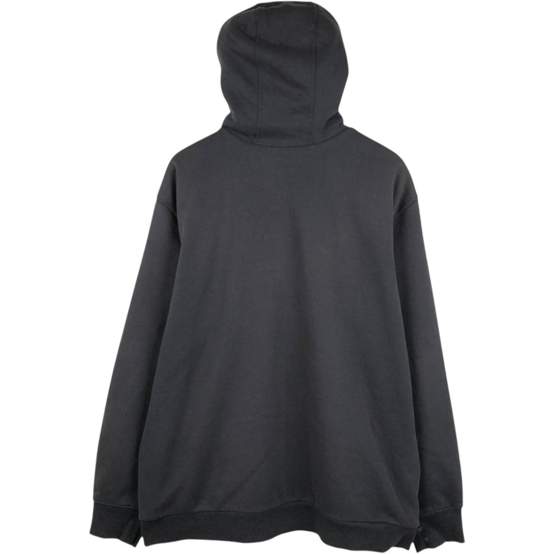 Carhartt Sweat Full Zip Hoodie Men's XL cotton black type Vintage Second Hand