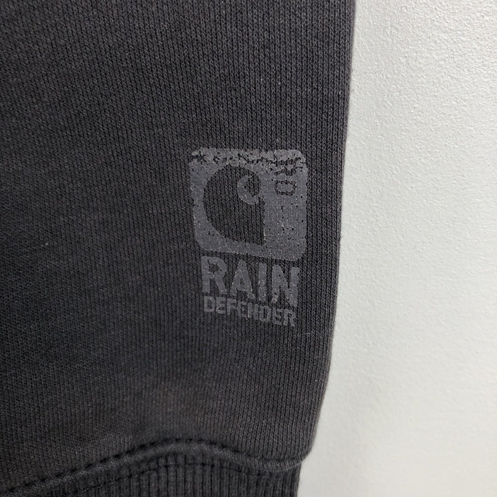 Carhartt Sweat Full Zip Hoodie Men's XL cotton black type Vintage Second Hand