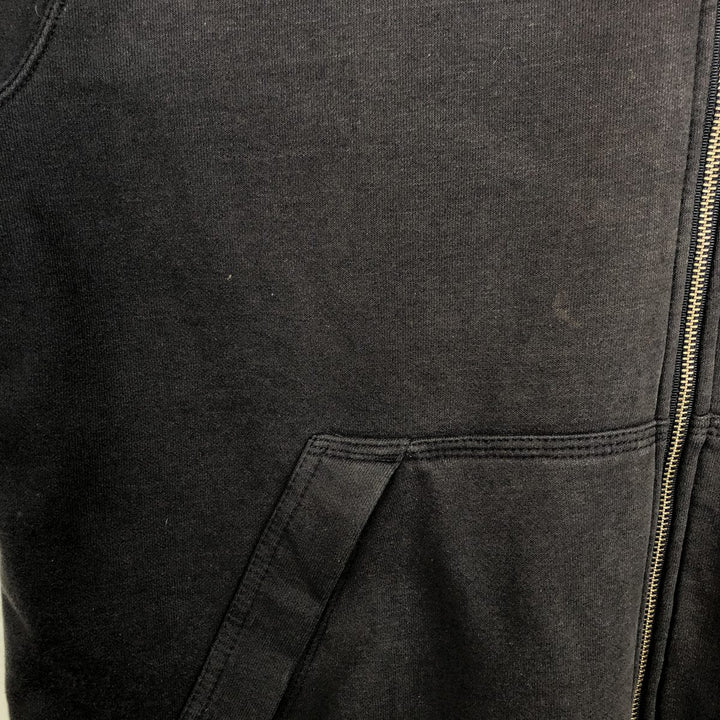 Carhartt Sweat Full Zip Hoodie Men's XL cotton black type Vintage Second Hand