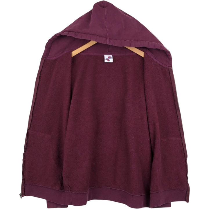 Santa Cruz SANTA CRUZ Sweatshirt Full Zip Hoodie, Men's XL unclear wine-red Vintage Second Hand