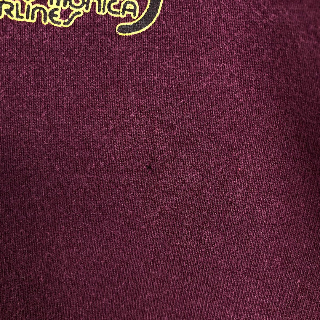 Santa Cruz SANTA CRUZ Sweatshirt Full Zip Hoodie, Men's XL unclear wine-red Vintage Second Hand