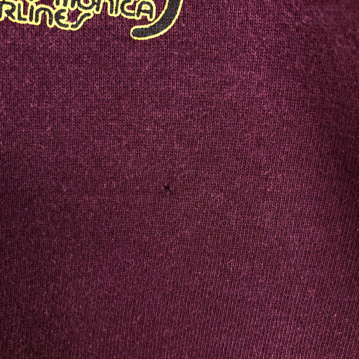 Santa Cruz SANTA CRUZ Sweatshirt Full Zip Hoodie, Men's XL unclear wine-red Vintage Second Hand