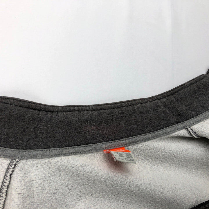 2000'S Nike THE ATHLETIC DEPT Full-Zip Sweatshirt (Men's Size XL) cotton Charcoal Vintage Second Hand