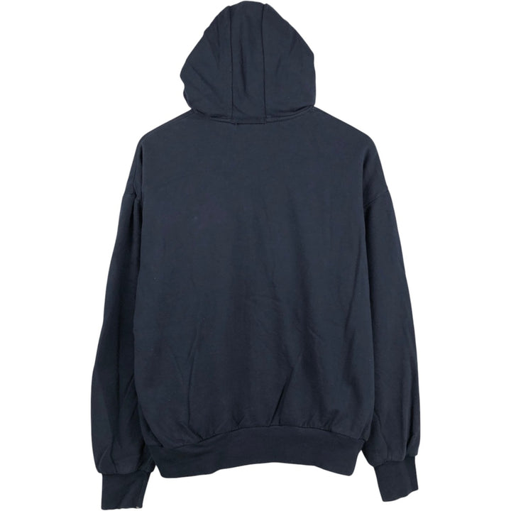 Dickies Sweat Full Zip Hoodie Men's L size unclear navy blue type Vintage Second Hand