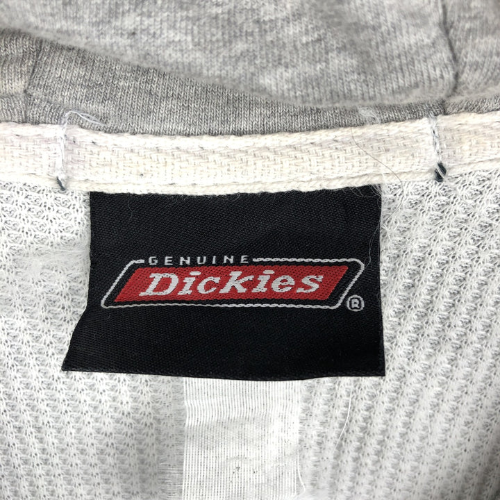 Dickies Sweat Full Zip Hoodie Men's L size unclear navy blue type Vintage Second Hand