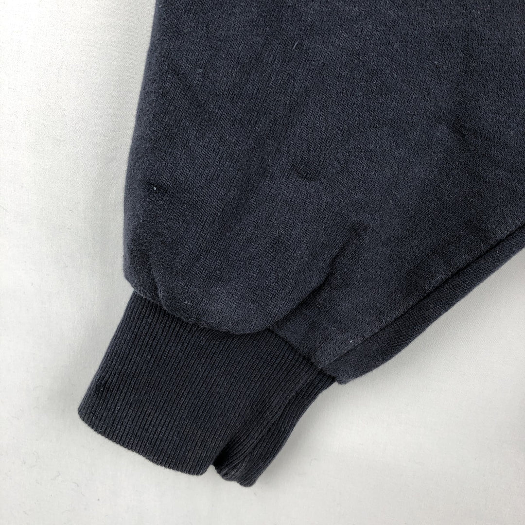 Dickies Sweat Full Zip Hoodie Men's L size unclear navy blue type Vintage Second Hand