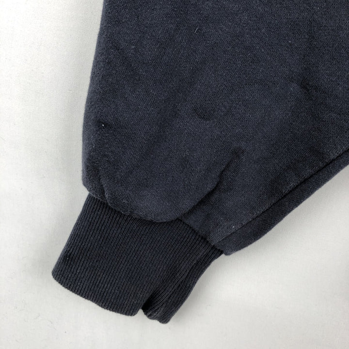 Dickies Sweat Full Zip Hoodie Men's L size unclear navy blue type Vintage Second Hand